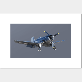 F4U Corsair (front print) Posters and Art